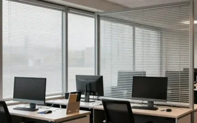 Store de bureau : confort visuel, acoustique et protection solaire au travail